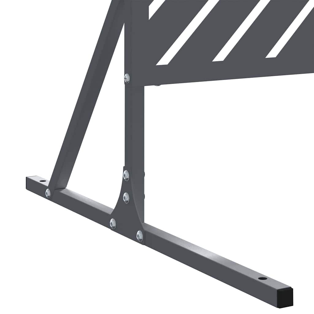 Privacy Screen Anthracite 100 x 50 x 180 cm Steel