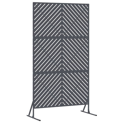Privacy Screen Anthracite 100 x 50 x 180 cm Steel