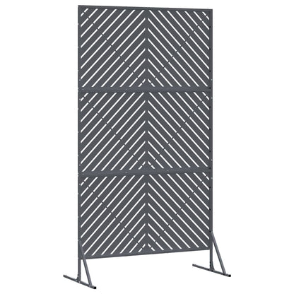 Privacy Screen Anthracite 100 x 50 x 180 cm Steel