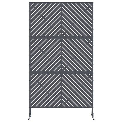 Privacy Screen Anthracite 100 x 50 x 180 cm Steel