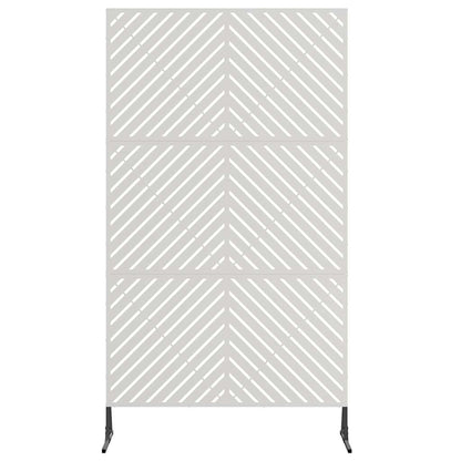 Privacy Screen Grey 100 x 50 x 180 cm Steel