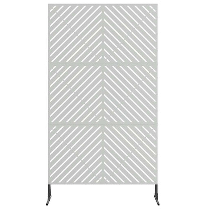 Privacy Screen Grey 100 x 50 x 180 cm Steel