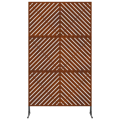 Privacy Screen Grey 100 x 50 x 180 cm Steel