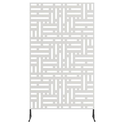 Privacy Screen Grey 100 x 50 x 180 cm Steel