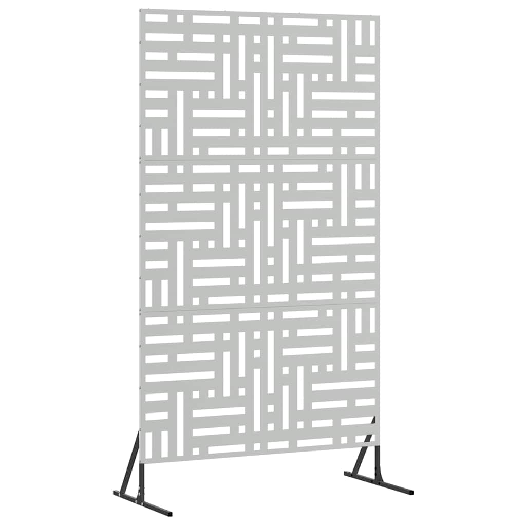 Privacy Screen Grey 100 x 50 x 180 cm Steel