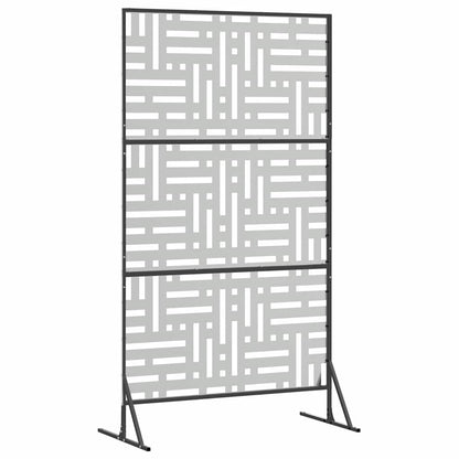 Privacy Screen Grey 100 x 50 x 180 cm Steel