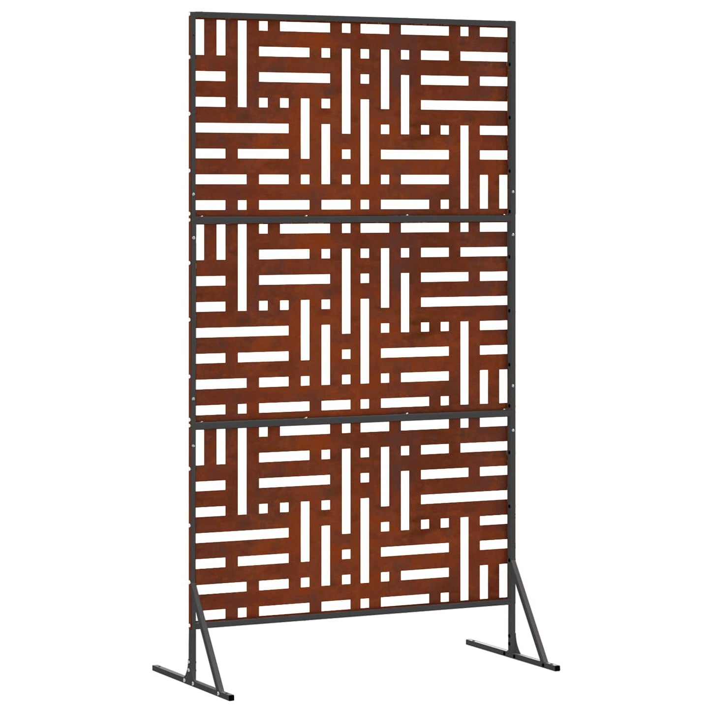 Privacy Screen Grey 100 x 50 x 180 cm Weathering Steel