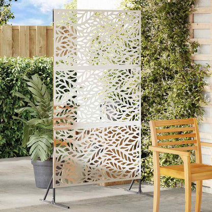Privacy Screen Grey 100 x 50 x 180 cm Steel