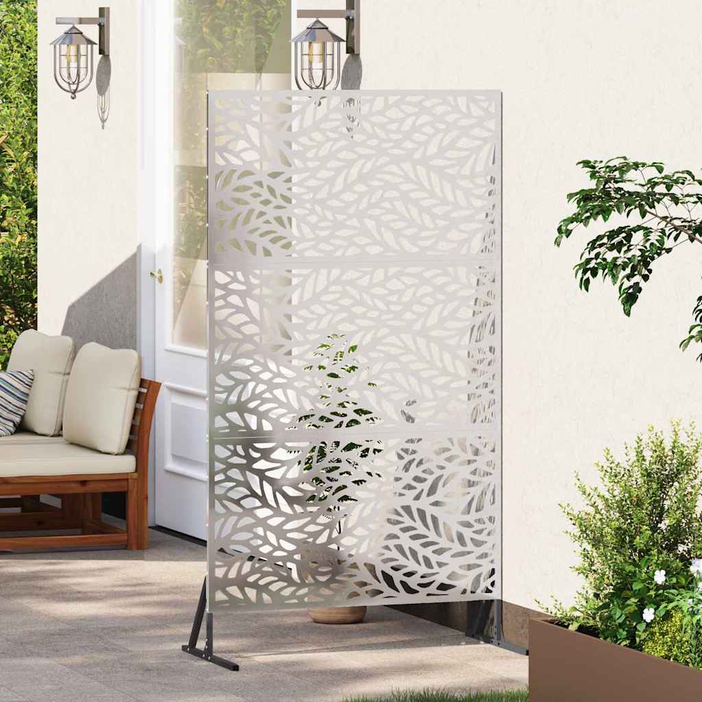 Privacy Screen Grey 100 x 50 x 180 cm Steel
