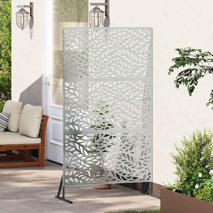 Privacy Screen Grey 100 x 50 x 180 cm Steel