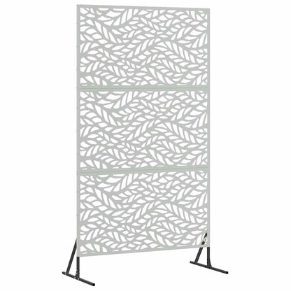 Privacy Screen Grey 100 x 50 x 180 cm Steel
