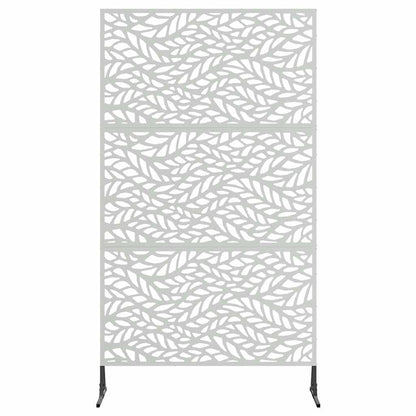 Privacy Screen Grey 100 x 50 x 180 cm Steel