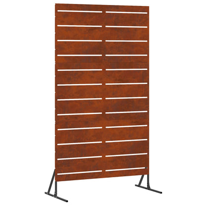 Privacy Screen Grey 100 x 50 x 180 cm Weathering Steel