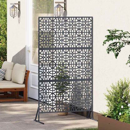 Privacy Screen Anthracite 100 x 50 x 180 cm Steel