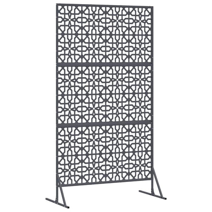 Privacy Screen Anthracite 100 x 50 x 180 cm Steel