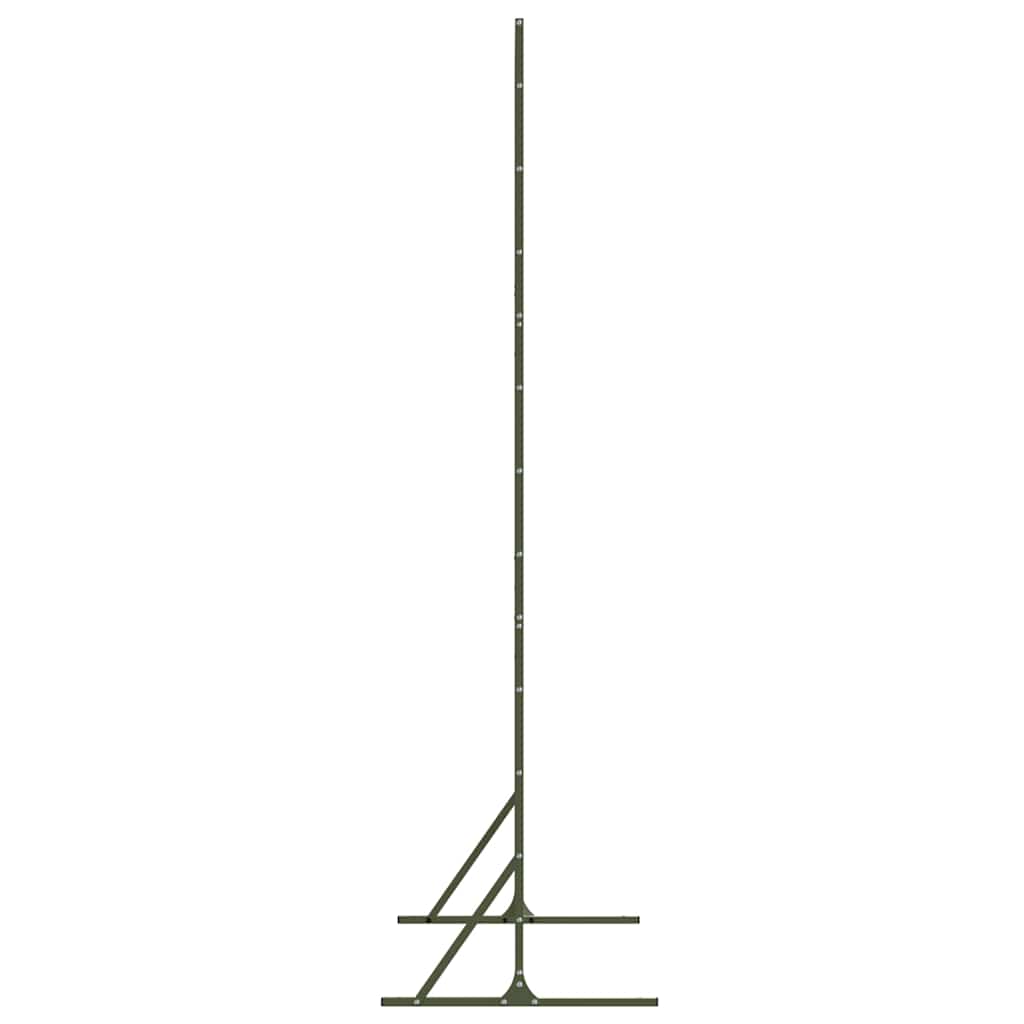Privacy Screen Olive 100 x 50 x 180 cm Steel