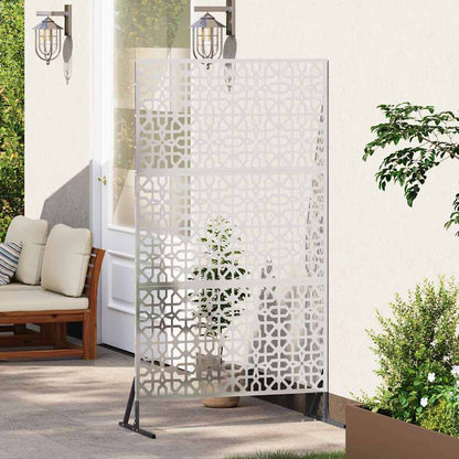 Privacy Screen Grey 100 x 50 x 180 cm Steel