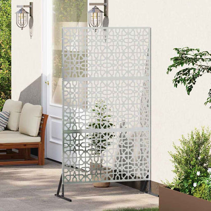 Privacy Screen Grey 100 x 50 x 180 cm Steel