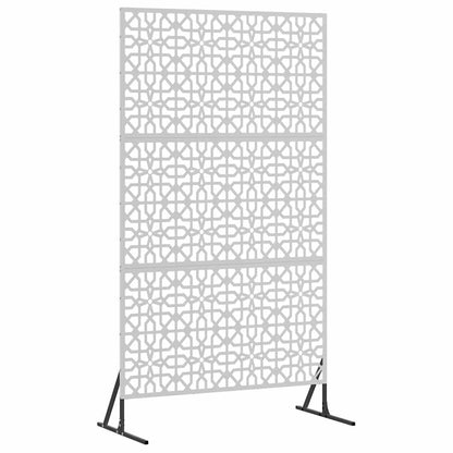 Privacy Screen 100 x 50 x 180 cm Galvanised Steel Silver