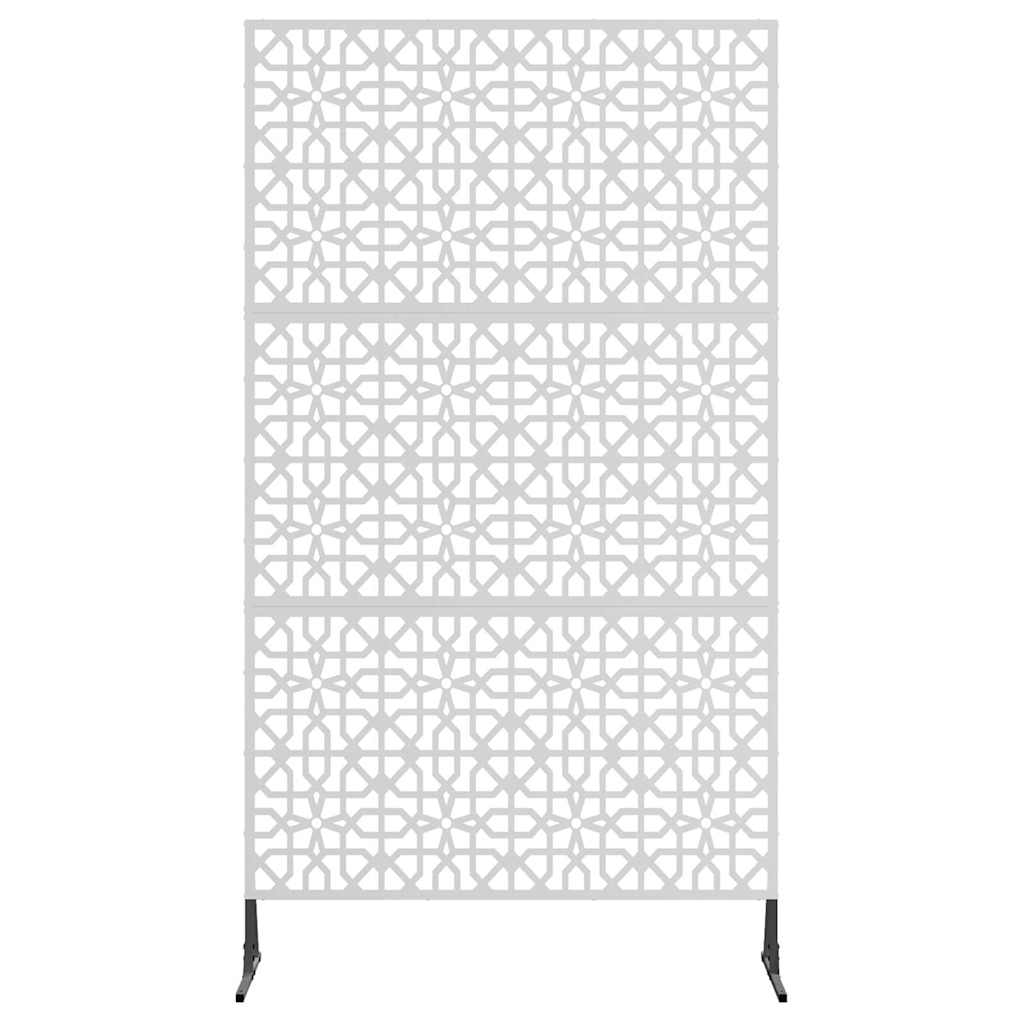 Privacy Screen 100 x 50 x 180 cm Galvanised Steel Silver