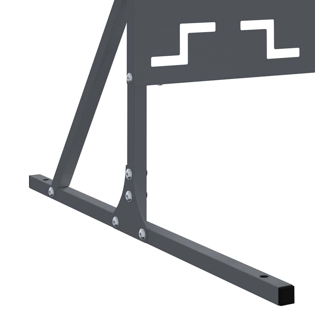 Privacy Screen Anthracite 100 x 50 x 180 cm Steel