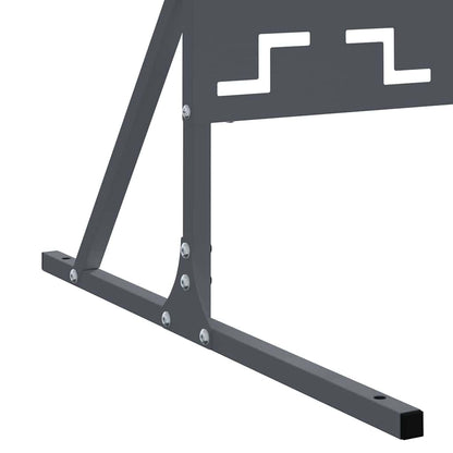 Privacy Screen Anthracite 100 x 50 x 180 cm Steel