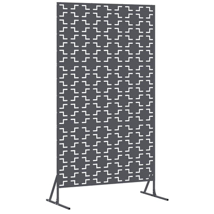 Privacy Screen Anthracite 100 x 50 x 180 cm Steel
