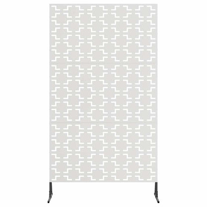 Privacy Screen Grey 100 x 50 x 180 cm Steel