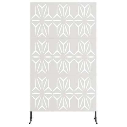 Privacy Screen Grey 100 x 50 x 180 cm Steel