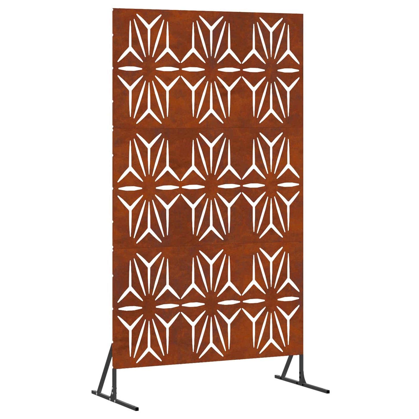 Privacy Screen Grey 100 x 50 x 180 cm Weathering Steel