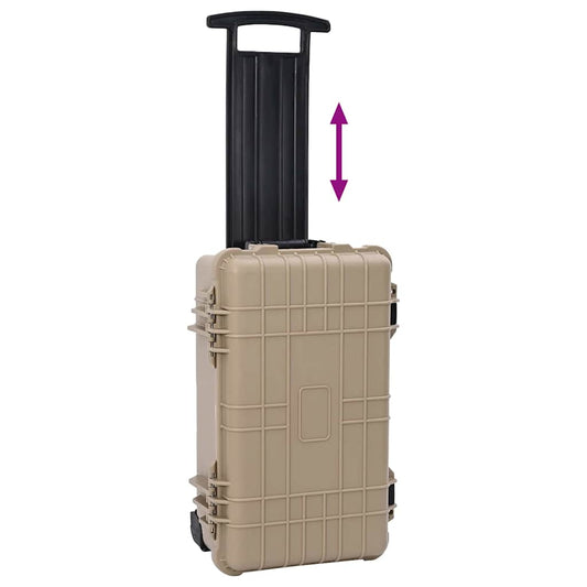 Hard Case Sand 56 x 35 x 23 cm Polypropylene and ABS