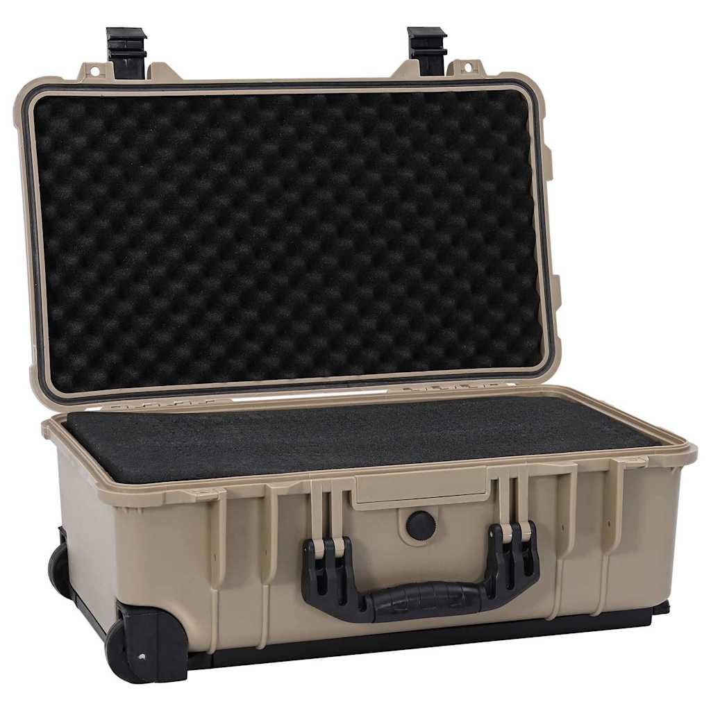 Hard Case Sand 56 x 35 x 23 cm Polypropylene and ABS