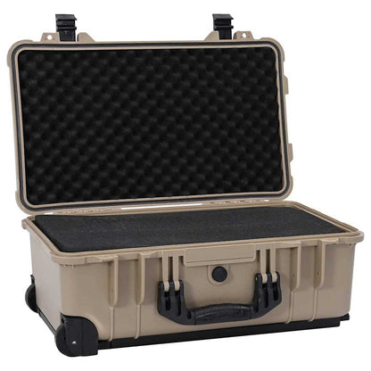 Hard Case Sand 56 x 35 x 23 cm Polypropylene and ABS