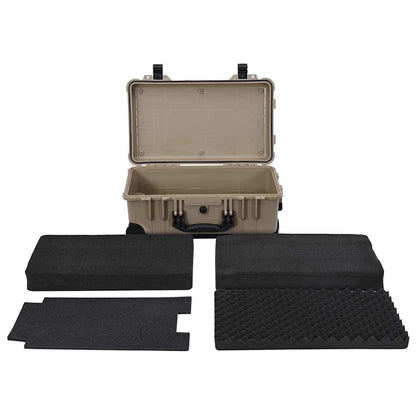 Hard Case Sand 56 x 35 x 23 cm Polypropylene and ABS