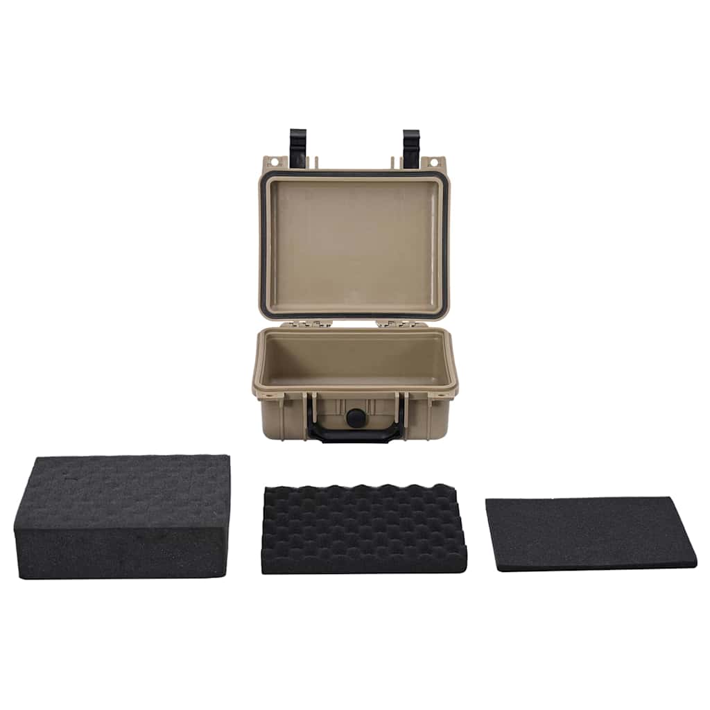 Hard Luggage Case with Storage Sand 27 x 24.5 x 12.5 cm
