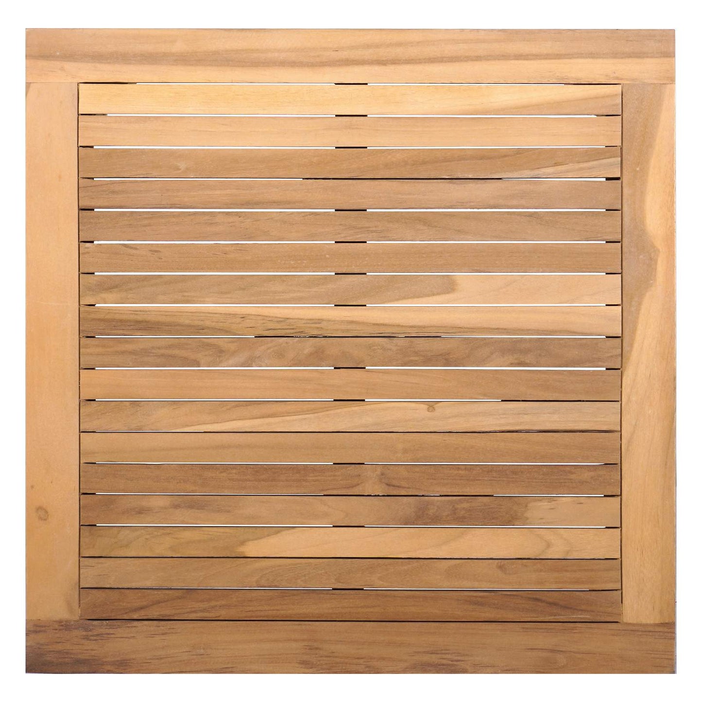 Garden Bench and Table Set 2 pcs Grey and Brown Solid Teak wood