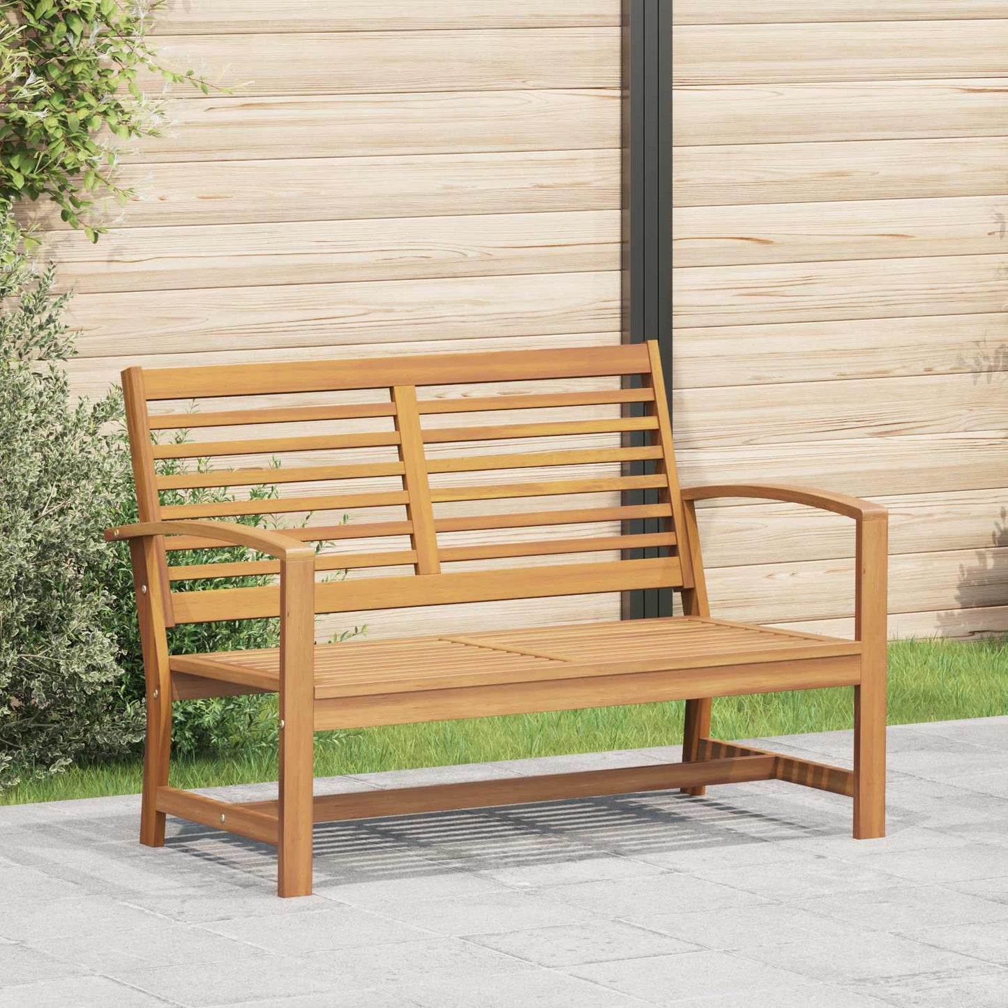 Bench Brown 110 x 65 x 76.5 cm Solid Teak Wood
