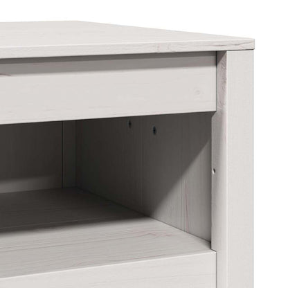Kitchen Cabinet MEPPEL White 55 x 55 x 92 cm Solid Pine Wood