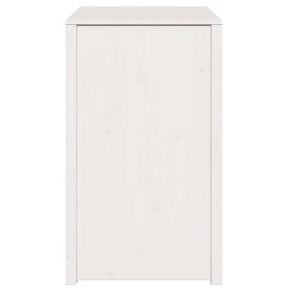 Kitchen Cabinet MEPPEL White 106 x 55 x 92 cm Solid Pine Wood