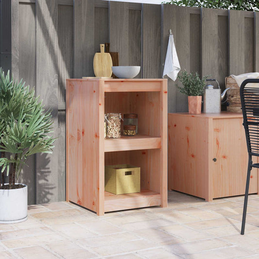 Kitchen Cabinet with Shelf MEPPEL Brown Oak 55 x 55 x 92 cm