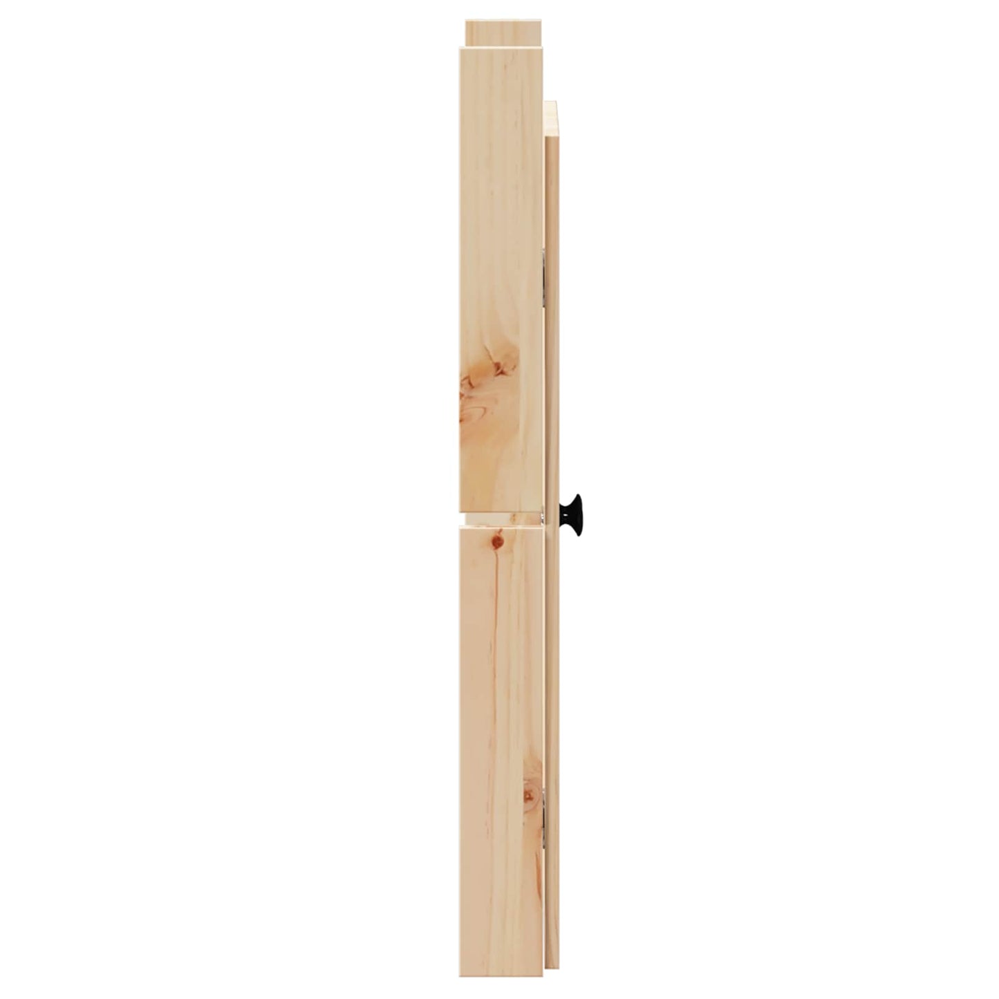 Kitchen Door MEPPEL 2 pcs Cream 50 x 9 x 82 cm Solid Pine wood