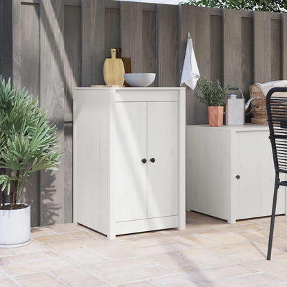 Kitchen Door MEPPEL White 50 x 9 x 82 cm Solid Pine wood