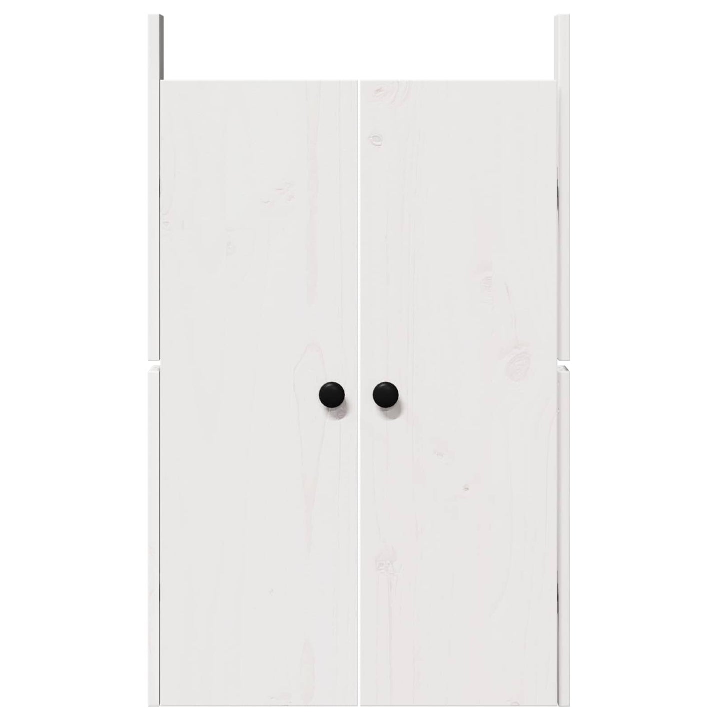 Kitchen Door MEPPEL White 50 x 9 x 82 cm Solid Pine wood