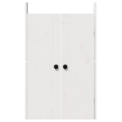 Kitchen Door MEPPEL White 50 x 9 x 82 cm Solid Pine wood