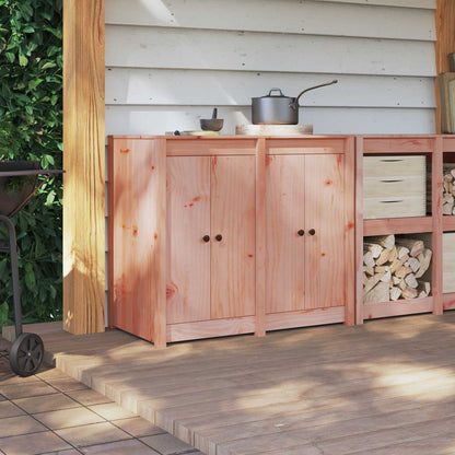 Kitchen Door MEPPEL 2 pcs Brown 50 x 9 x 82 cm