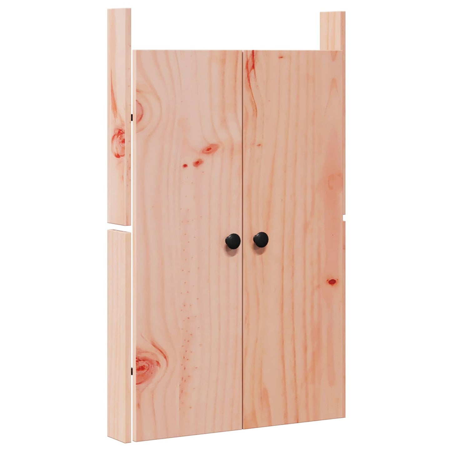 Kitchen Door MEPPEL 2 pcs Brown 50 x 9 x 82 cm
