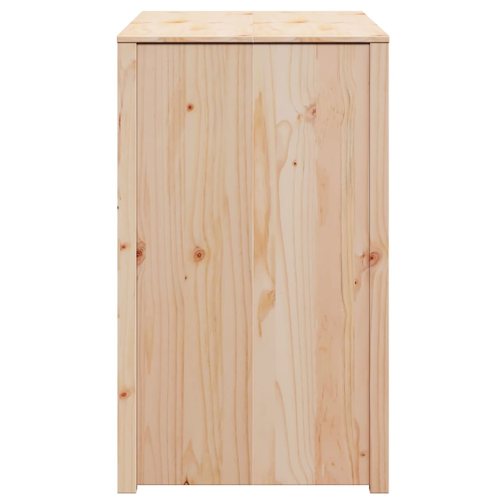 Kitchen Cabinet Brown Oak 106 x 55 x 92 cm Solid Pine Wood