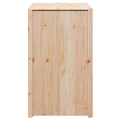 Kitchen Cabinet Brown Oak 106 x 55 x 92 cm Solid Pine Wood