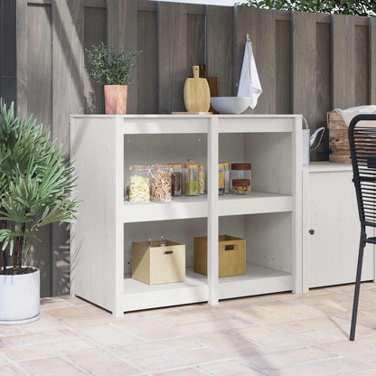 Kitchen Cabinet MEPPEL Warm White 106 x 55 x 92 cm