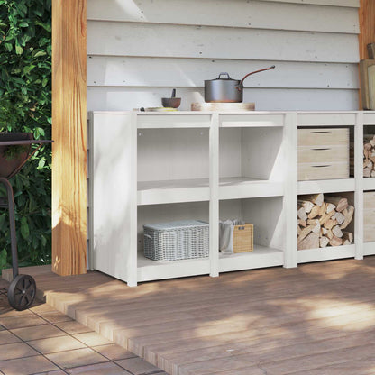 Kitchen Cabinet MEPPEL Warm White 106 x 55 x 92 cm